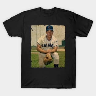 Ron Santo in Chicago Cubs T-Shirt